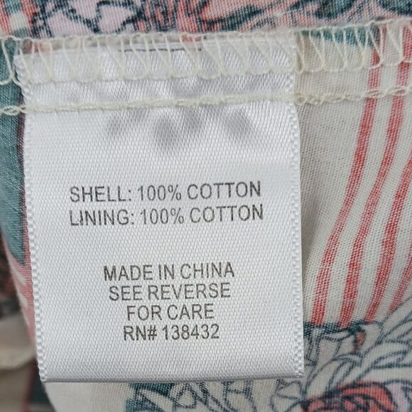 Modcloth Optimistic Effect Sleeveless Dress Floral Print Plus Size Geometric 2X - Picture 8 of 9